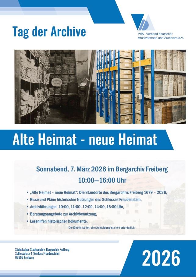 Das Foto zeigt ein Veranstaltungsplakat